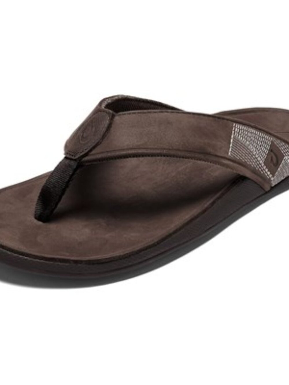 Olukai - Mens Tuahine Sandals, size 11 US mens, color brown.
